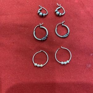 Sterling sliver earrings 3
